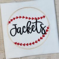 PD Jackets Baseball Embroidery Design File Pocket Tee 